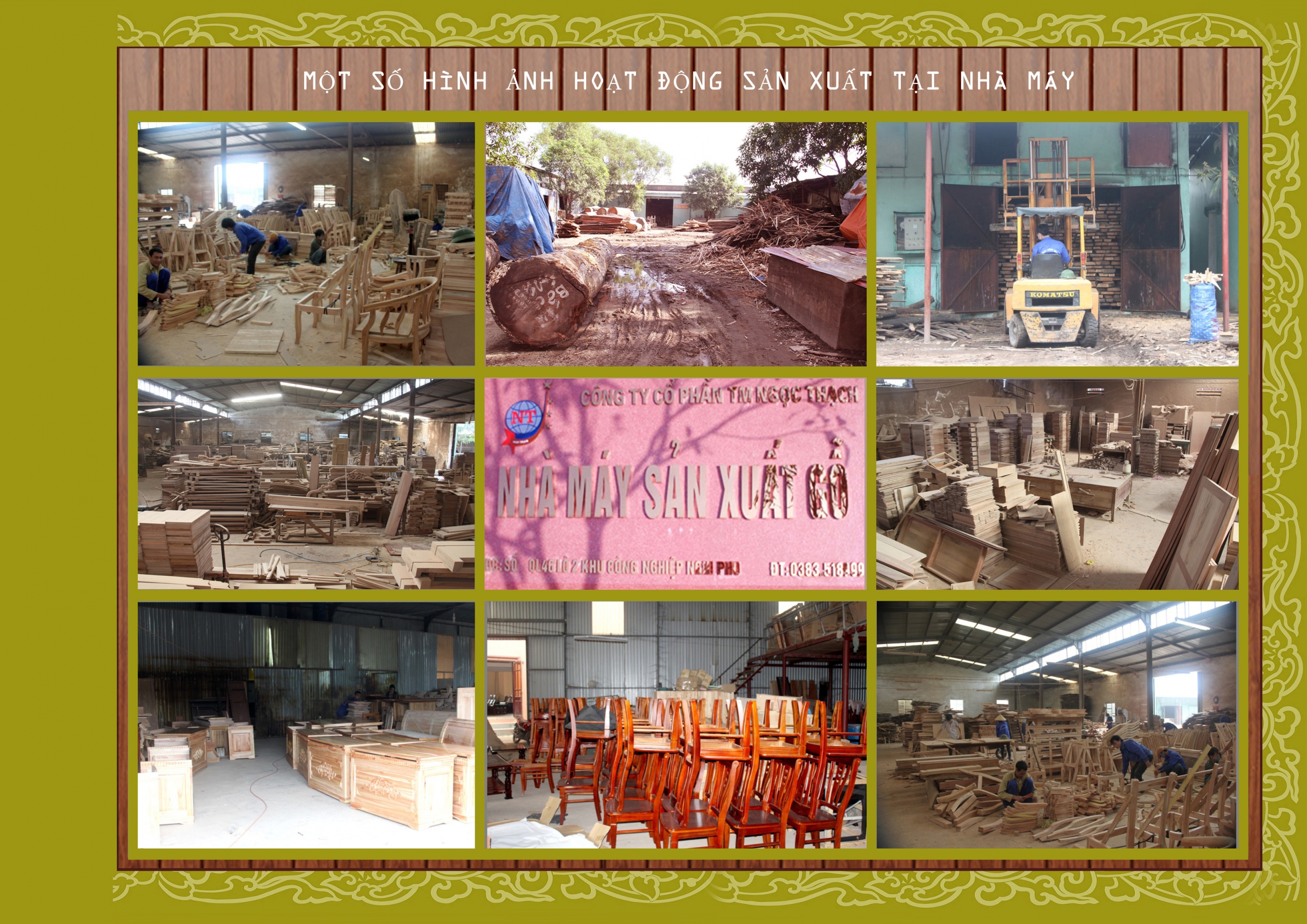 Xưởng gỗ nội thất tại Nghệ An