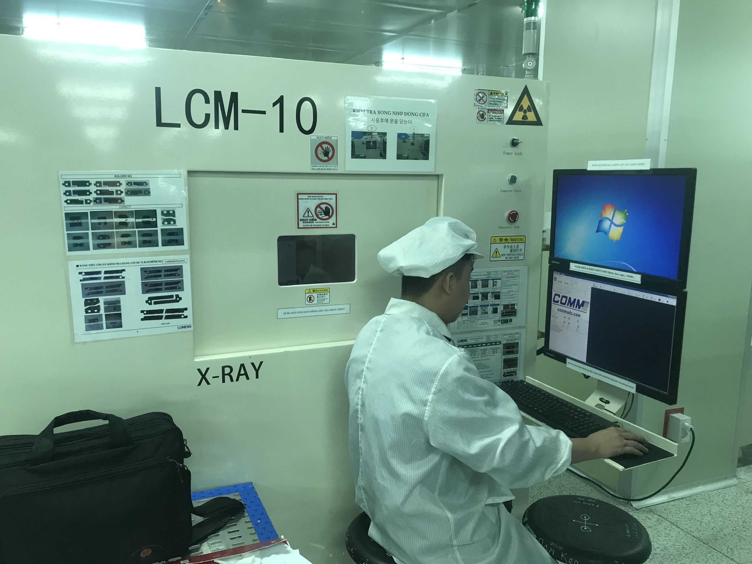 Kiểm tra - sửa chữa máy X-Ray LCM-10