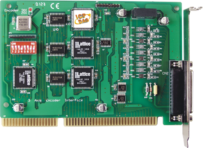 ISA Bus, 3-axis Encoder Interface Card ICP DAS ENCODER300