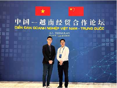 Tham gia “Diễn đàn hợp tác đầu tư và thương mại Việt Nam - Trung Quốc năm 2023"