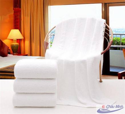 Khăn trải giường cotton 90x180cm 750gr dùng cho spa.