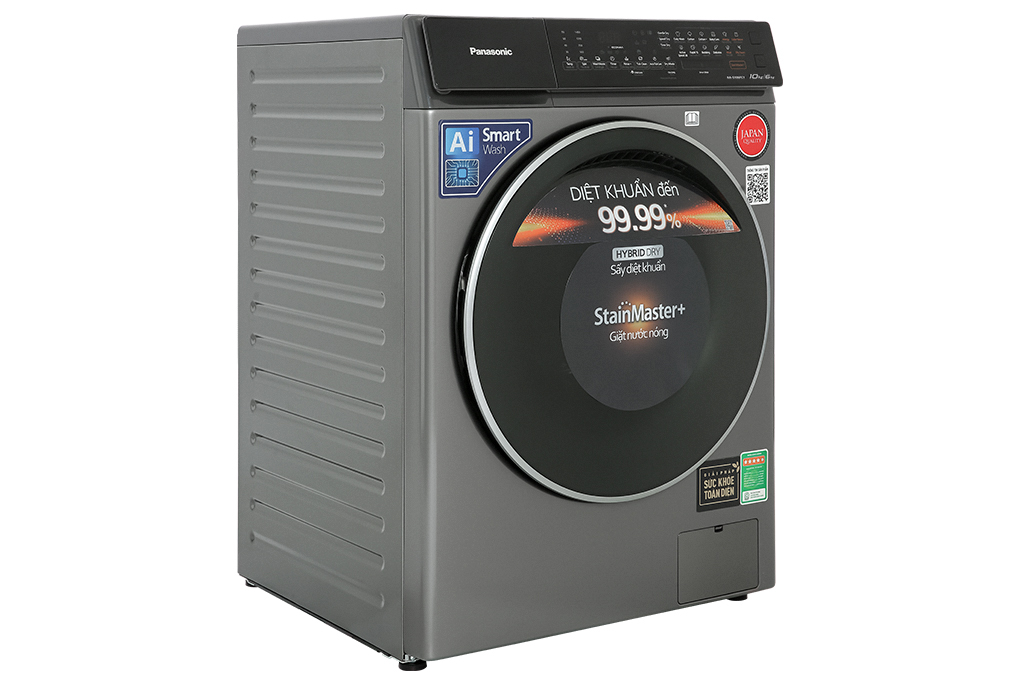 Máy giặt sấy Panasonic NA-S106FR1BV Inverter 10 kg