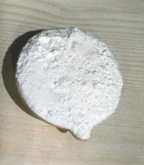 Hình ảnh bột thạch anh (quartz) sau nung 