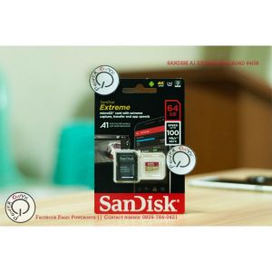 Sandisk Micro SD 64GB 100MB/s 4K ( Gold card)