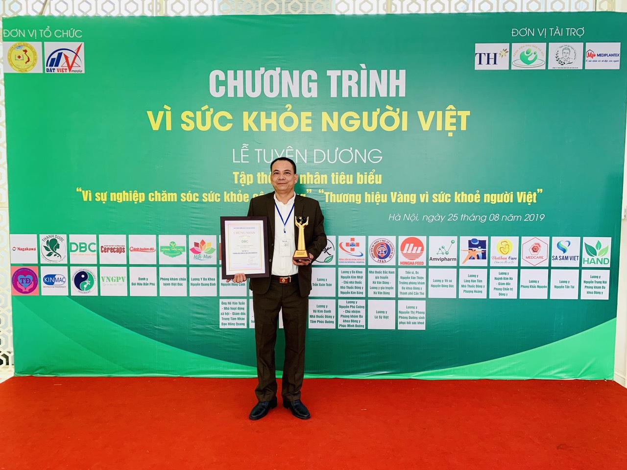 Top 10 "Thương hiệu vàng -  Vì sức khỏe người Việt"