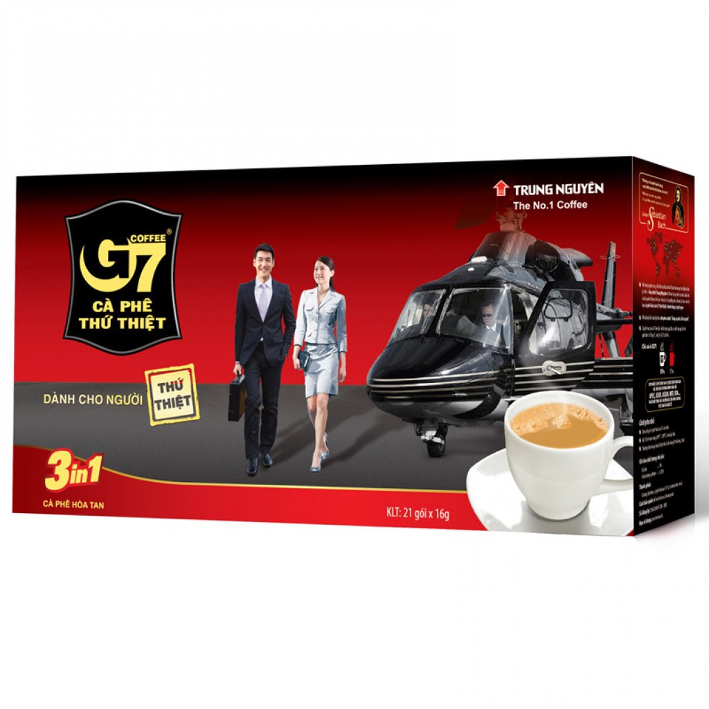 Cà phê Trung Nguyên G7 3 in 1 21 gói