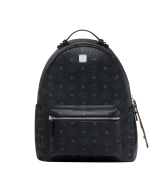 Balo MCM Stark Backpack in Visetos - Black - 32cm