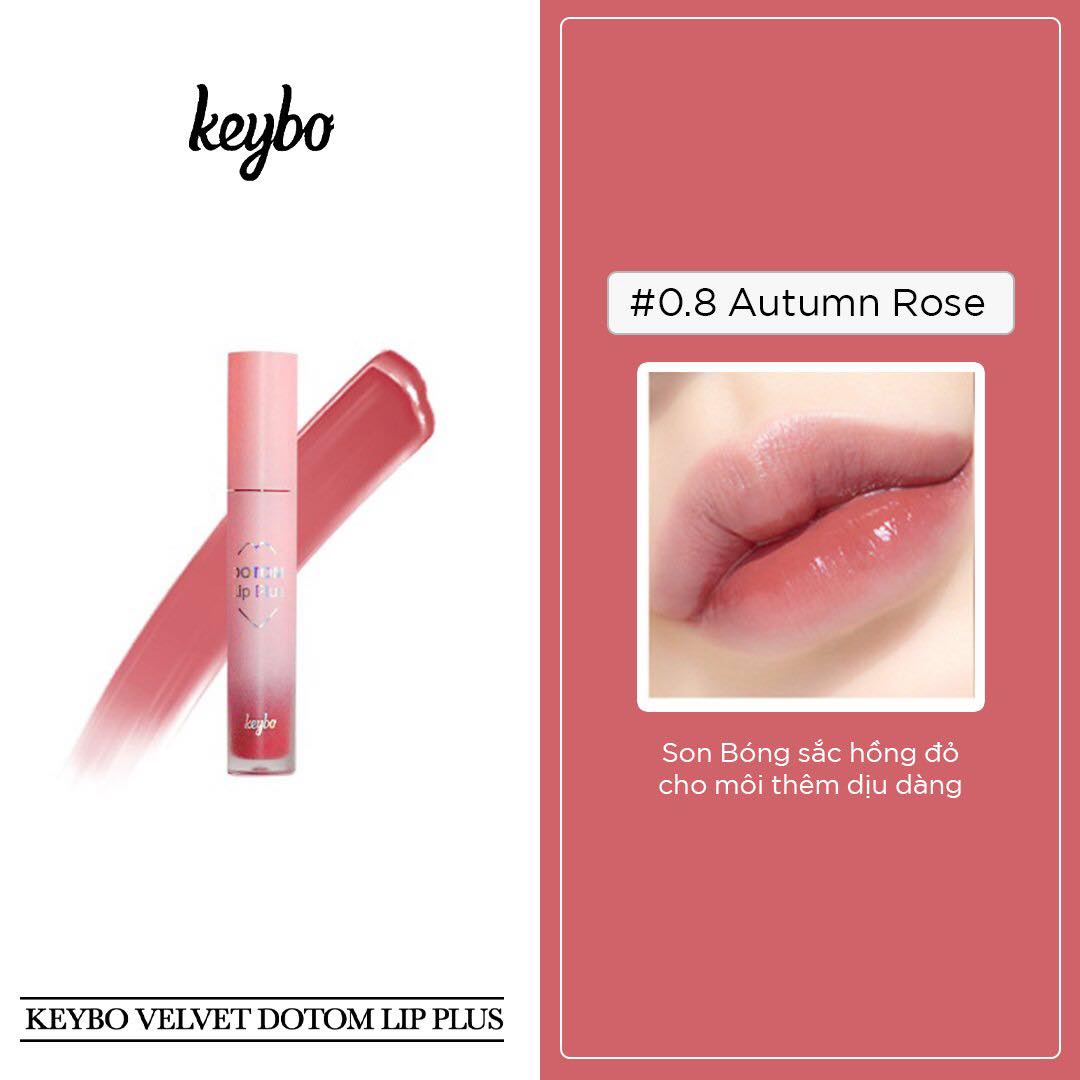 KEYBO VELVET LIP PLUS - SON DƯỠNG MÔI - 0.8 Autumn Rose
