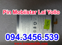 Pin Yollo, pin mobiistar Yollo, pin điện thoại mobiistar Lai Yollo, thay màn hình cảm ứng Lai Yollo