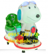 Thú nhún điện nhập khẩu hình chú chó Snoopy ABC - 041