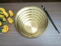 Đĩa inox vàng Hàn Quốc 14cm KPI14G