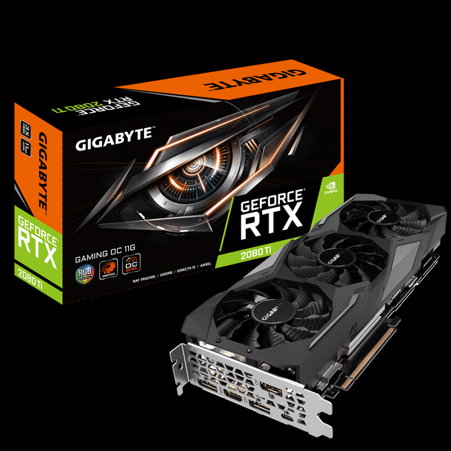 VGA Gigabyte GeForce RTX™ 2080 GAMING OC 8G