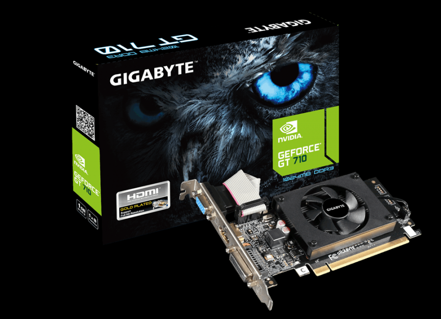 VGA GIGABYTE GV-N710D3-1GL (GeForce GT 710)