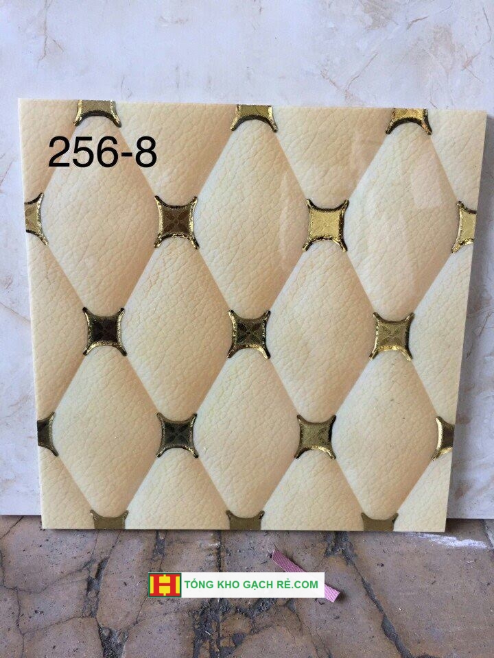 Gạch trang trí 30x30 nhũ vàng 256-8