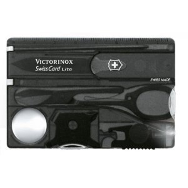 Bộ dụng cụ  xếp đa năng hiệu Victorinox SwissCard Lite màu đen