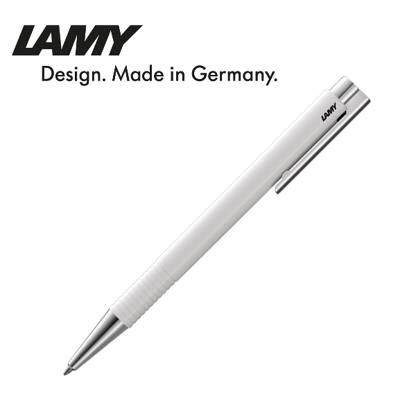 Bút bi cao cấp hiệu Lamy logo M+ màu trắng 204