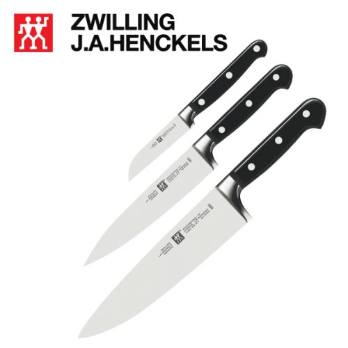 Bộ dao 3 sản phẩm Zwilling 35645-002 cán đen