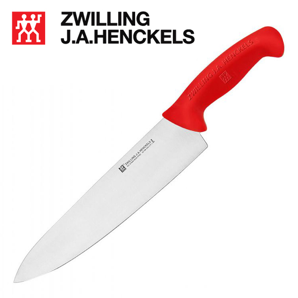 Dao đầu bếp chuyên nghiệp hiệu Zwilling 32108-203, lưỡi dao dài 20cm cán màu đỏ