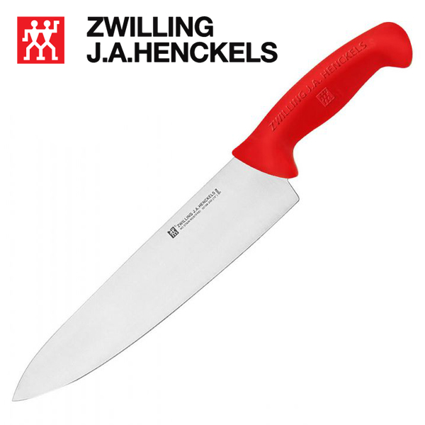 Dao bếp chuyên dụng Zwilling 32108-253, lưỡi dao dài 24cm cán màu đỏ