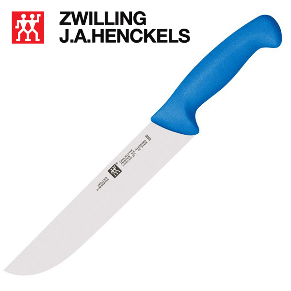 Dao bếp cắt thịt cá hiệu Zwilling 32109-204, lưỡi dài 20cm cán xanh dương