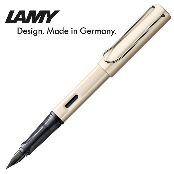 Lamy - Bút mực Lx màu bạc ngòi F