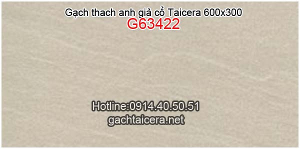 Gạch Taicera giả cổ chống trượt 30x60 G63422