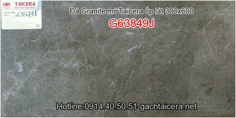 Đá granite mờ cao cấp ốp lát TAICERA-TKG 30x60 G63849J