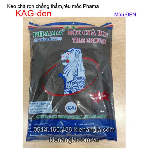 Keo chà ron Phama màu đen KAG-DEN
