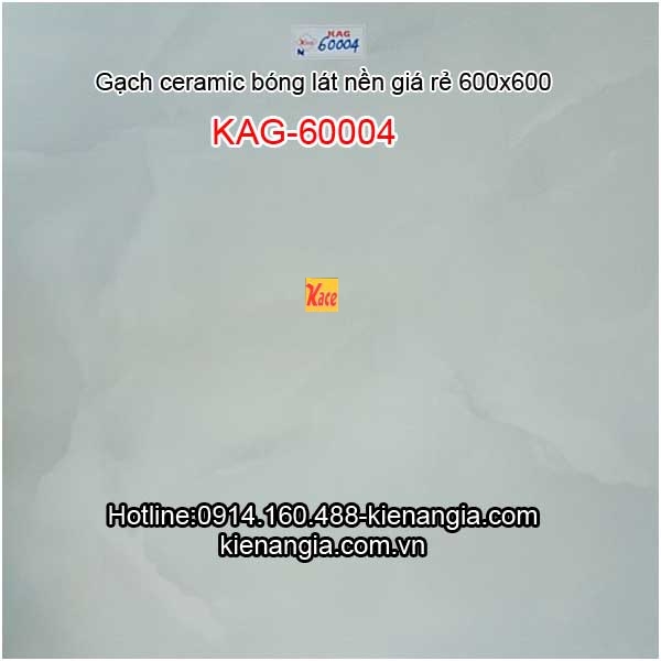 Gạch men bóng lát nền giá rẻ 600x600 KAG-60004