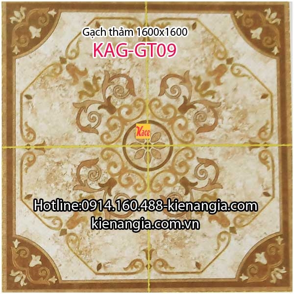 Gạch thảm 1600x1600 lát nền phòng khách KAG-GT09
