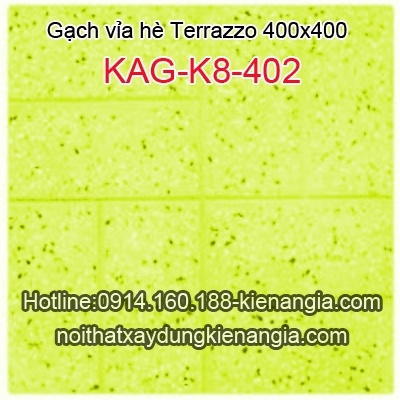 Gạch vỉa hè Terrazzo 400x400 KAG-K8-402