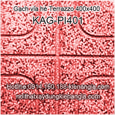 Gạch vỉa hè Terrazzo 400x400 KAG-PI-401