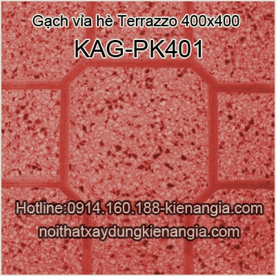 Gạch vỉa hè Terrazzo 400x400 KAG-PK401