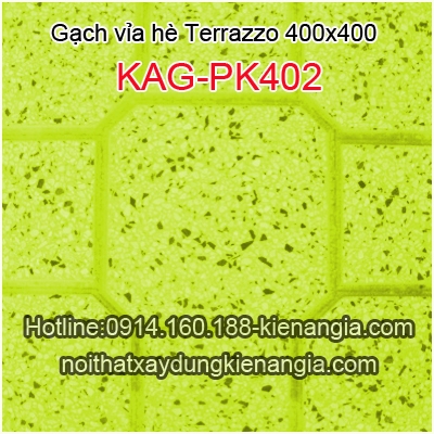 Gạch vỉa hè Terrazzo 400x400 KAG-PK402