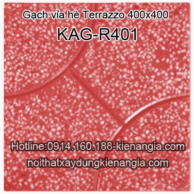 Gạch vỉa hè Terrazzo 400x400 KAG-R401