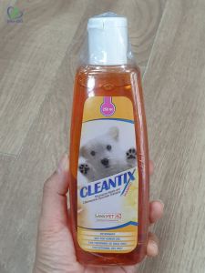 Sữa tắm Cleantix viêm da và nhiễm trùng do vi khuẩn và nấm da cho chó mèo