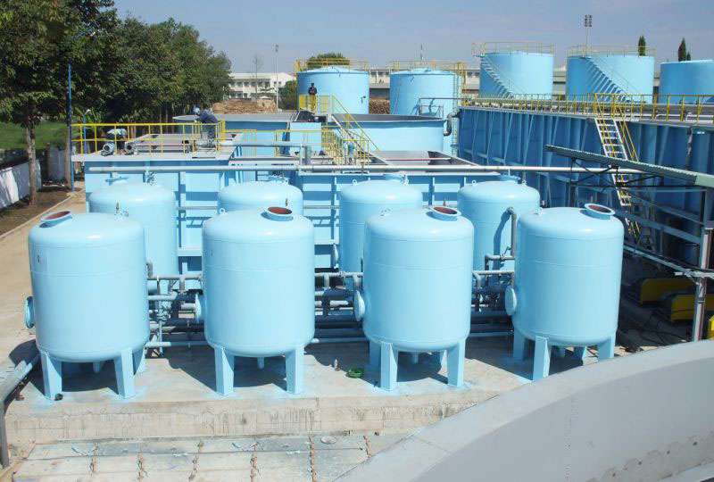 Công trình hệ thống xử lý nước thải nhà máy giấy Tân mai