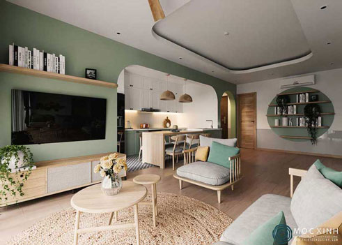Mẫu thiết kế nội thất căn hộ Dreamland Bonanza Duy Tân