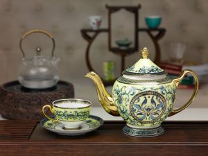 Bộ trà 0.8L - Hoàng cung - Hoàng Liên