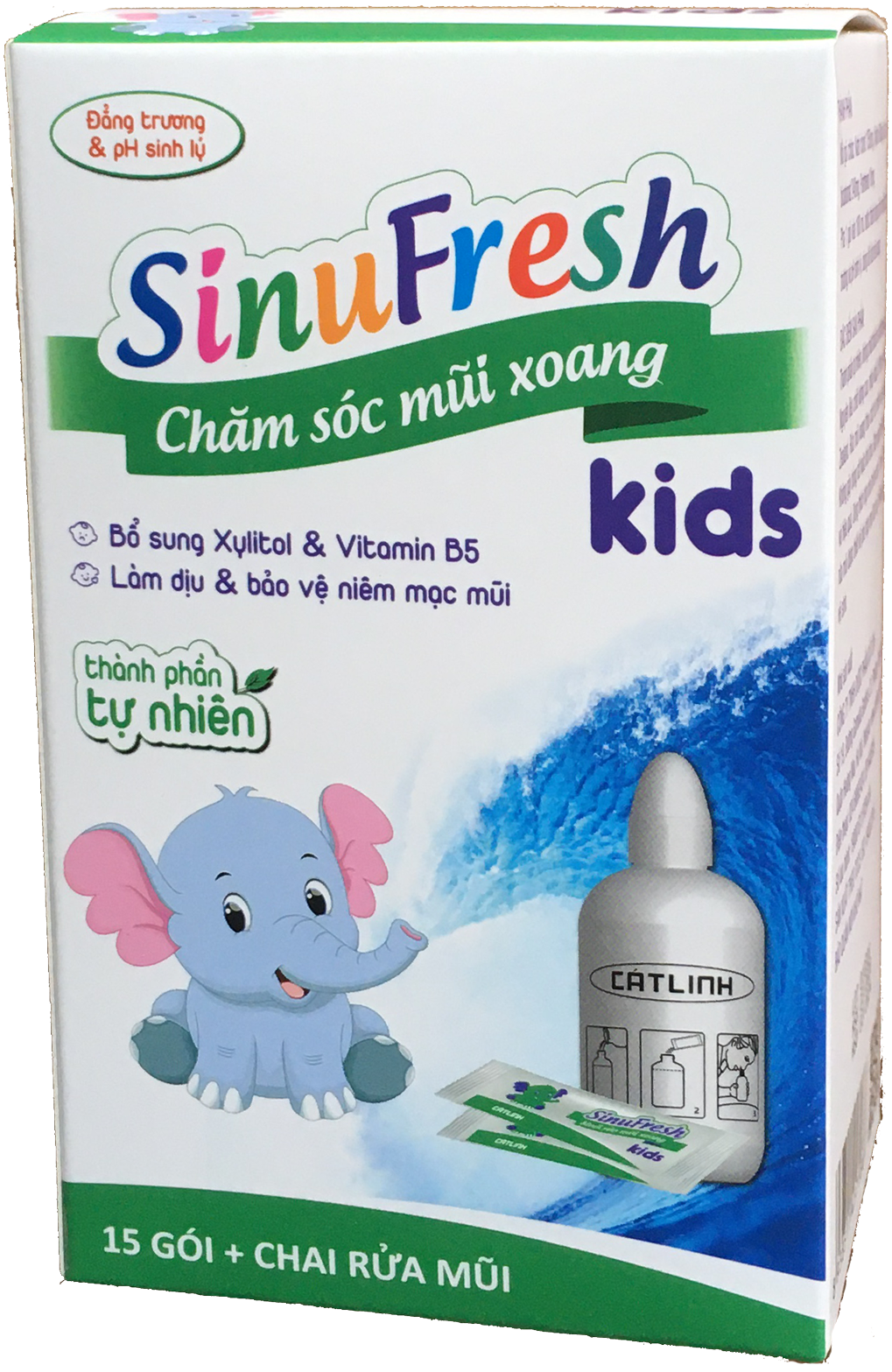 SinuFresh Kids (Muối rửa mũi xoang trẻ em)