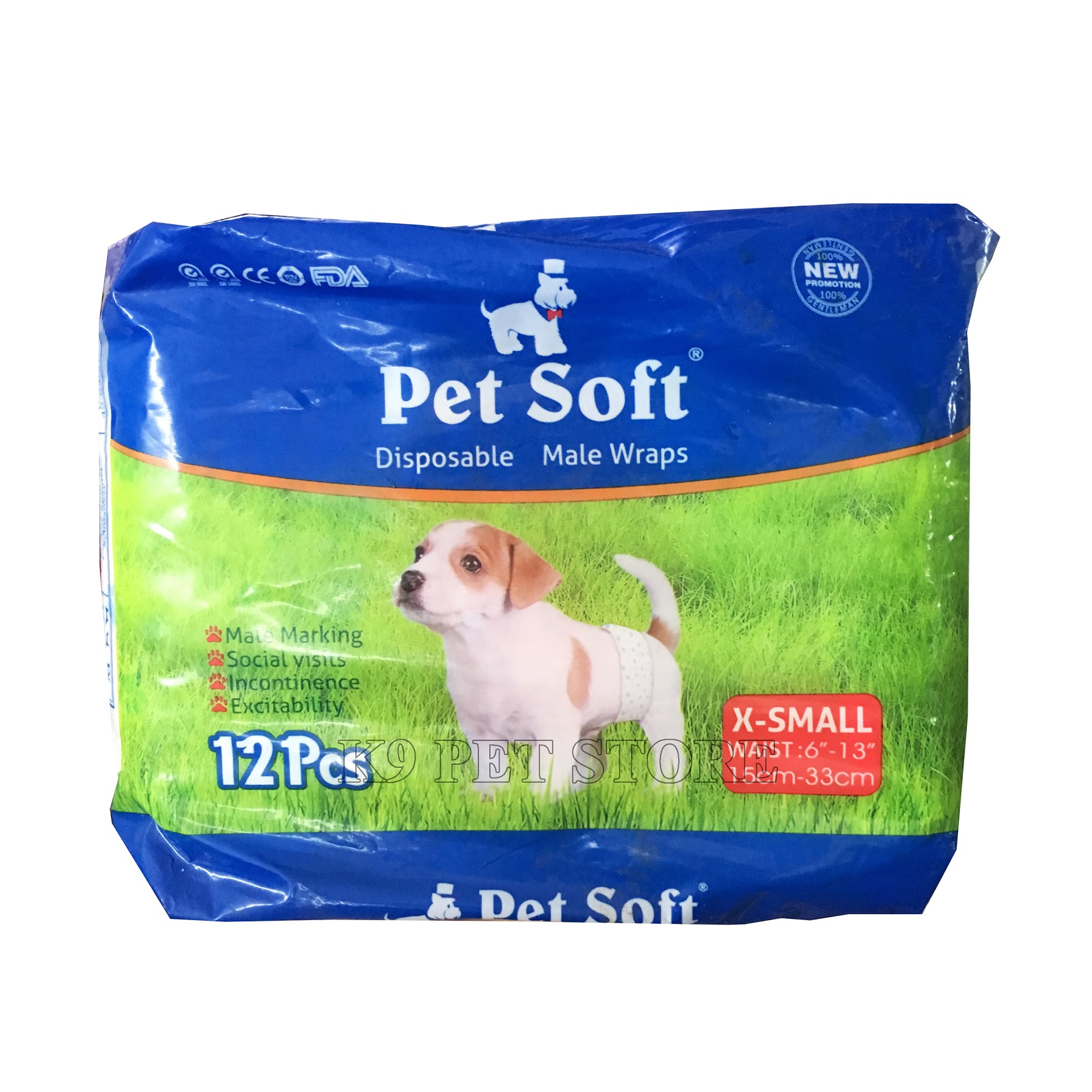 Bỉm quần cho chó Pet Soft size X-Small (XS)