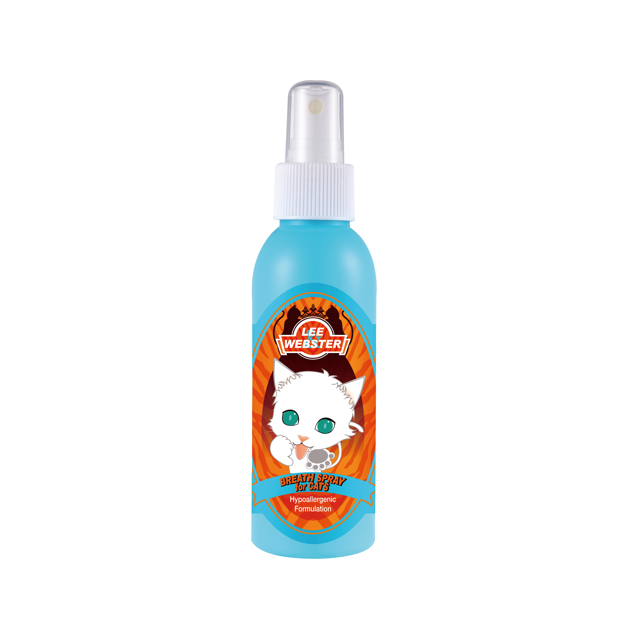 Xịt vệ sinh răng miệng cho mèo Lee & Webster Breath Spray Hàn Quốc 130ml
