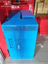 vỏ tủ điện màu xanh