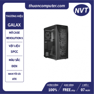 CASE GALAX PC CASE (REV-05) (MID TOWER/MÀU ĐEN)