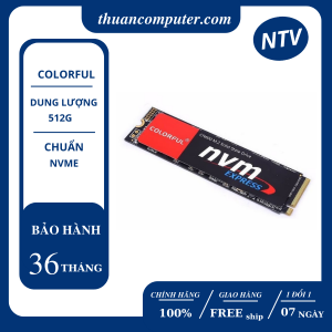 Ổ cứng SSD Colorful CN600 - 512GB NVMe M.2 2280 PCIe