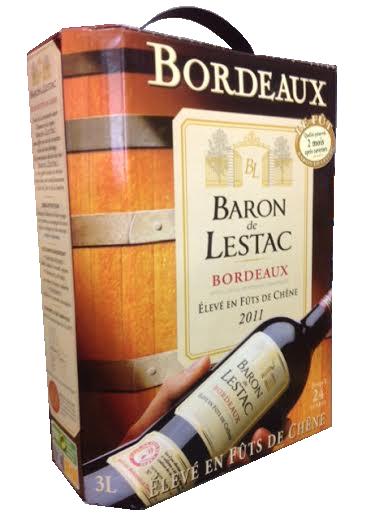Rượu bình  BL Baron De Lestac Bordeaux 3L
