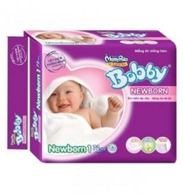 Miếng lót Bobby Fresh Newborn 1 72 miếng (dưới 1 tháng)