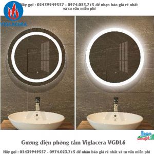 Gương điện phòng tắm Viglacera VGDL6