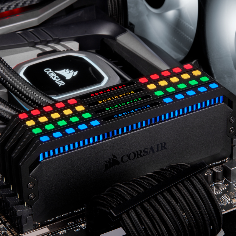 Ram Corsair Dominator Platinum RGB 32GB (2x16GB) DDR4 3200MHz (Đen)