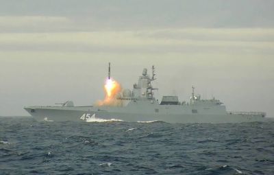Chiếm hạm Nga bắn tên lửa siêu vượt âm gần Phần Lan